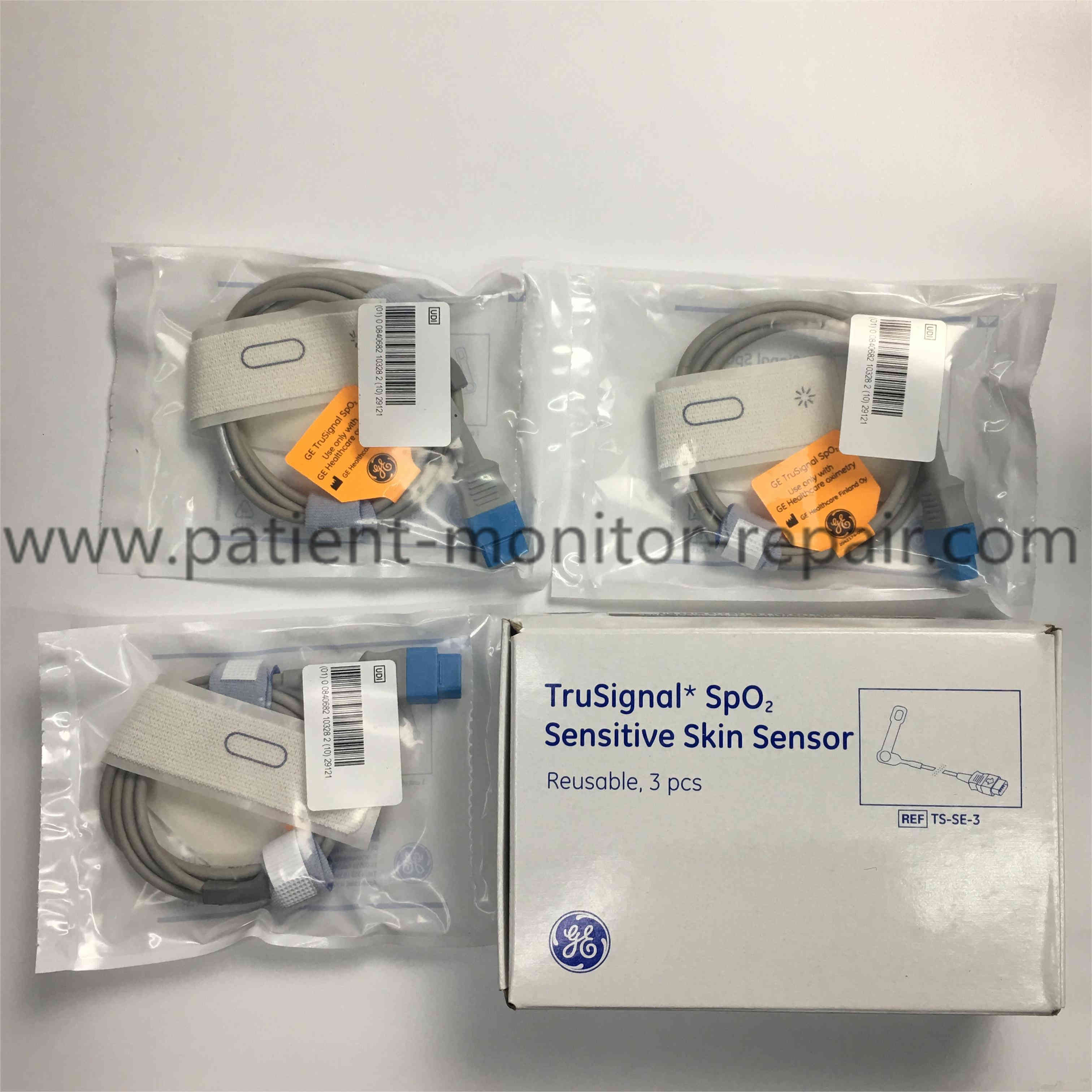 GE Datex-Ohmeda TruSignal SpO2 Sensitive Skin Sensor Reusable TS-SE-3 2073343-001 - 1.jpg