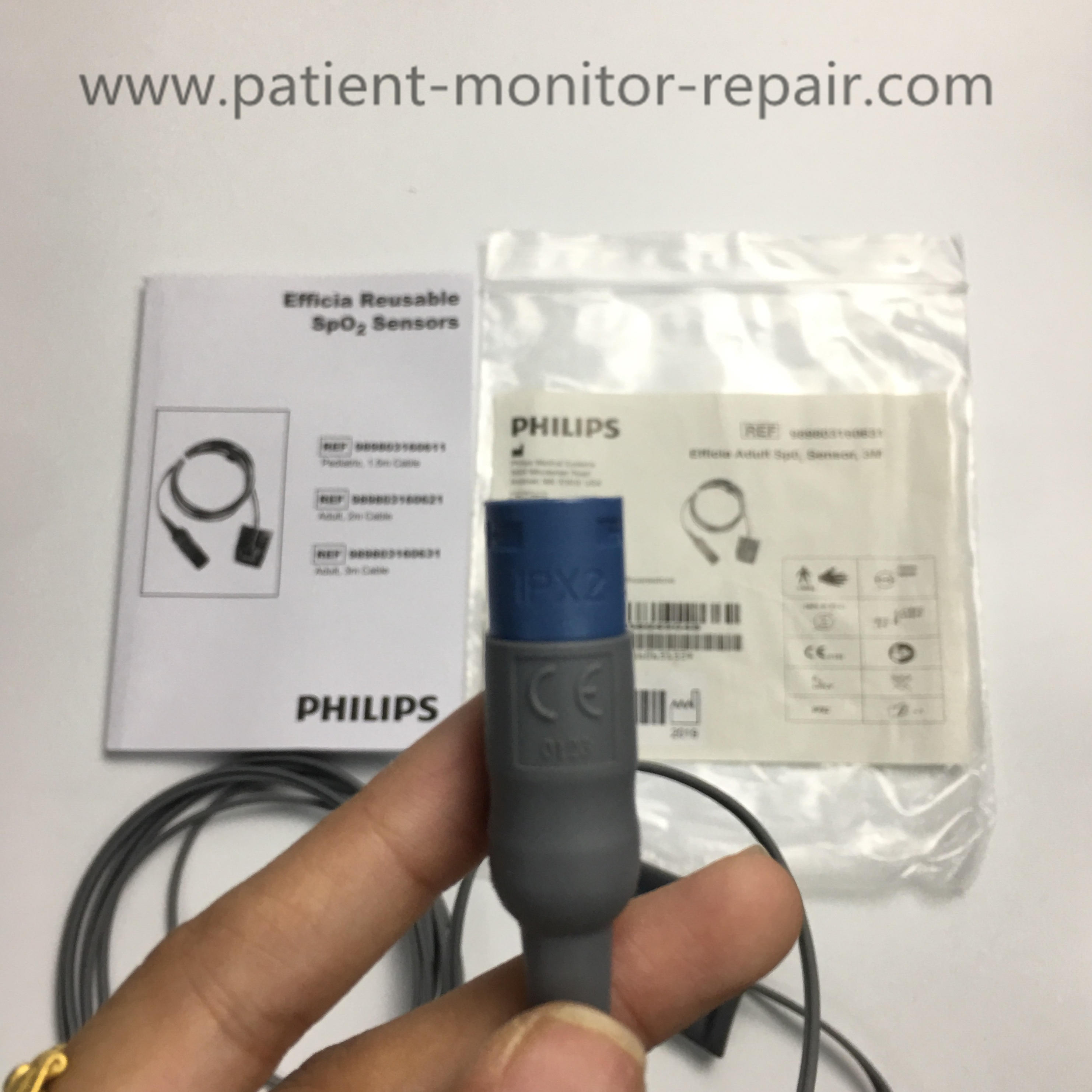 Philips Efficia Adult Spo2 Sensor 3M Ref 989803160631 Meidcal Equipment For Hospital