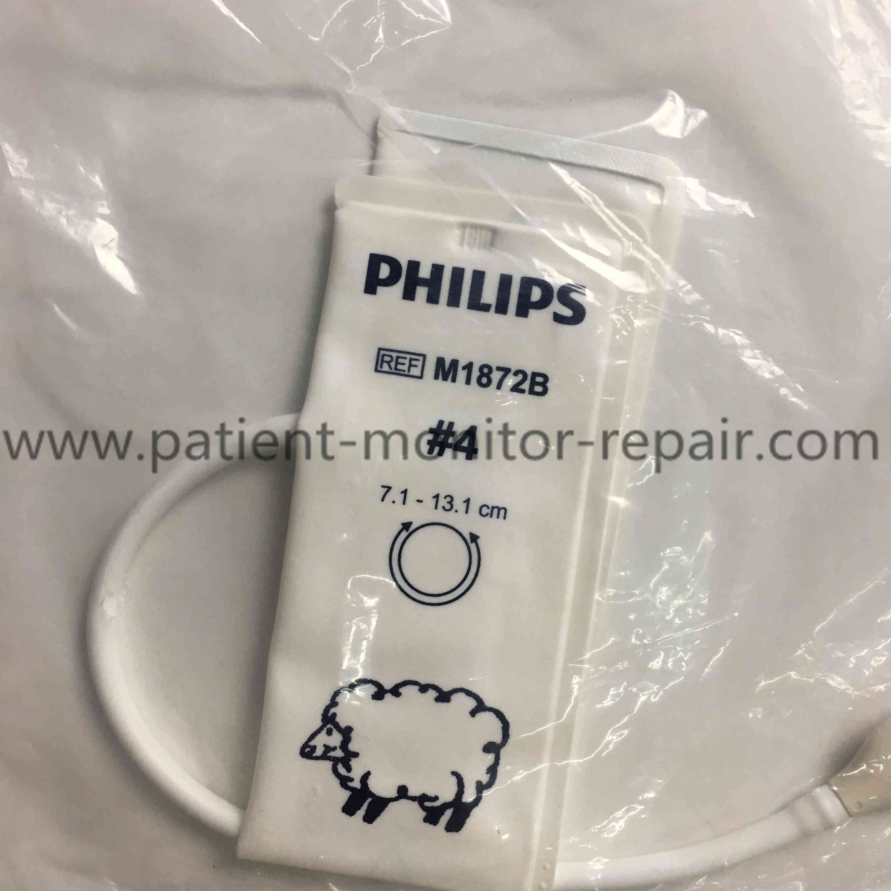 Philips M1872B NIBP Cuff Infant Single-patient Use, 7.1-13.1cm, Size #4