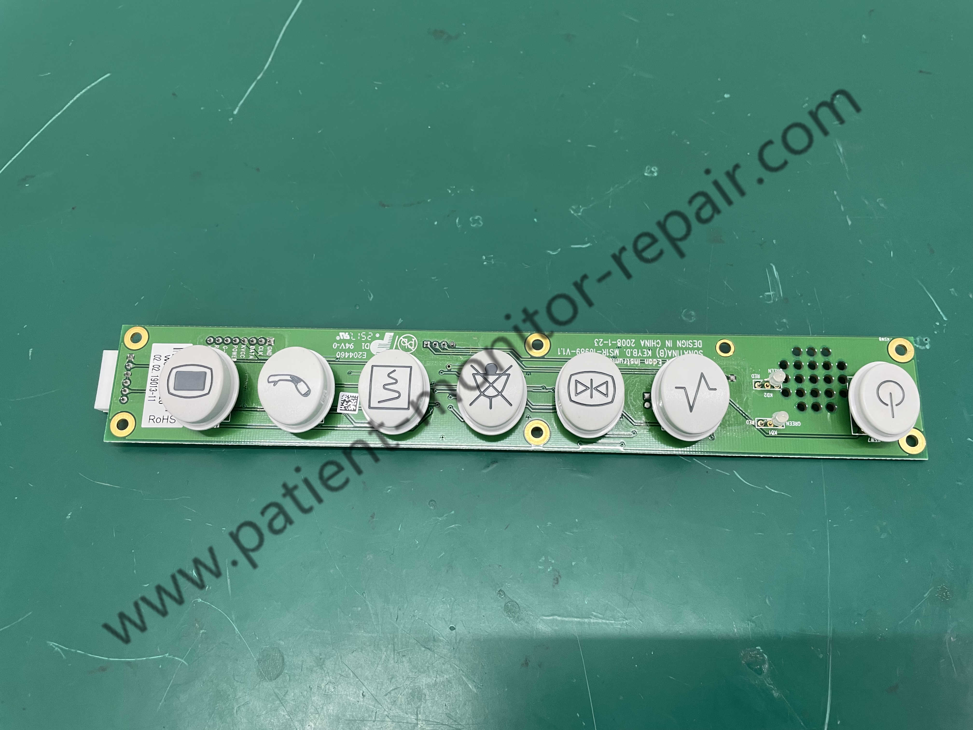 Edan IM8 Patient Monitor Spare Parts Keypad Board Keyboard MS1R-16989-V1.1 02.0319013