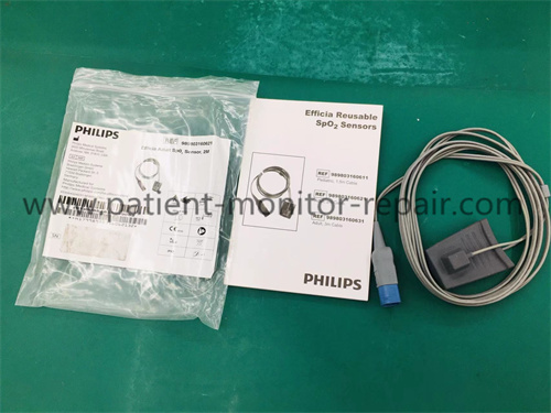 Philips Efficia Reusable Adult SpO2 Sensor 2m 8-Pin REF: 989803160621