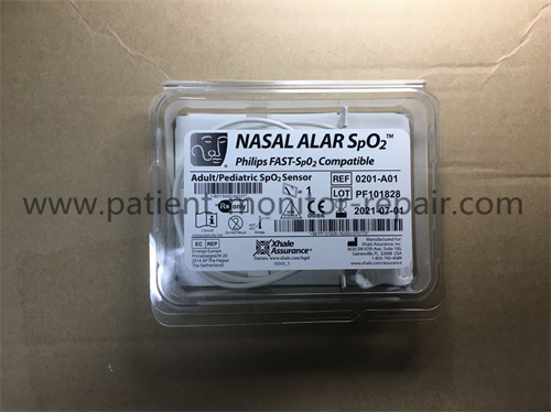 PHILIPS FAST Spo2 Compatible Nasal alar Spo2 Adult Pediatric REF 0201-A01 LOT PF101828 