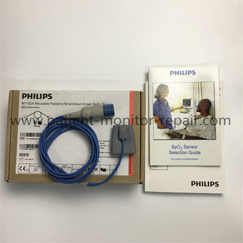 Philips Reusable Pediatric Small Adult Finger  Spo2 Sensor  989803103231 M1192A - 1.jpg