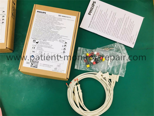 Philips 12 lead limb lead set AAMI IEC standard length for PageWriter TC series ECG machine REF 989803151711  